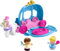 Fisher-Price Little People Kleinkindspielzeug Disney Princess-Spielset Cinderellas magische Kutsche mit Spielfiguren für Kinder ab 18 Monaten, HGP76