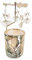 Kingnero Chandelier Rotatif Tournant Porte-Bougie à Thé - Moulin à Vent Décoratif en MÉTAL - Cadeau Original Femme, Maman, Enfant