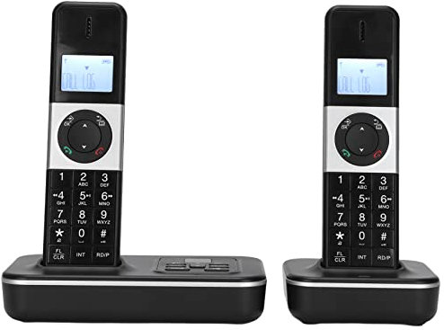 Handheld-Telefon, Erweiterbares Schnurloses Telefon mit Anrufbeantworter, Handliches Telefon für Unternehmen, Büro, Zuhause, Digitales, Schnurloses Telefon Zur Aufzeichnung von Nachrichten(#3)