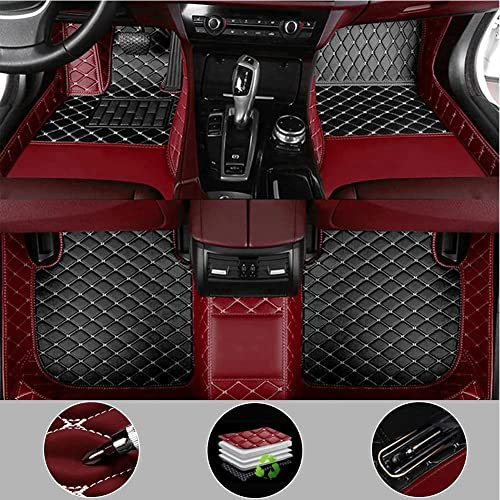 FüR SKo-da Fabia Octavia Rapid spaceback Superb Yeti Superb(LHD) Auto FußMatten Leder Fussmatten Custom Bodenmatte Set Allwetter Wasserdichte Anti-Rutsch Fußmatte Abdeckung Teppiche ZubehöR