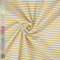 Jersey Mika, gestreift, 2,5mm und 5mm, ocker/weiß (Länge am Stück: ab 50cm / Breite: 150cm)
