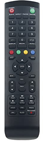 VINABTY Ersetzte Fernbedienung Passend für Vivax LED TV LED TV-32LE74SM, LED TV-40LE74SM, LED TV-24LE75 T2
