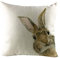 Kissenbezug Ostern Osterdeko Ostereier Häschen Kissenhülle Kissenbezug Dekokissen Cases Ostern Deko Sofa Kissen 45x45cm, Dekorative Kissenhülle für Zierkissenhülle Schlafzimmer Sofa (D-B, 1pc)