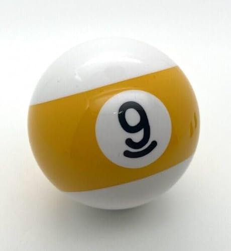 Antip-Tools Schaltknauf Billardkugel 1 Ball für Auto Bus LKW Hebelgriff Schalthebel M8 M10 (9 Ball)