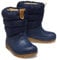Crocs Unisex Bambino Classic Neo Puff Boot K Stivale, Navy/Gum, 33/34 EU