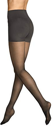 ITEM m6 - Strumpfhose mit Kompression für Damen, 20 DEN, Größe L, Tall, Translucent 20 Conscious Control Top Tights, Blau