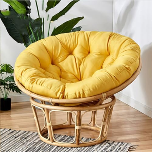 HOUSN 5,150 * 150, Papasansessel Kissen, Papasan Sitzkissen für Hängesessel, Polster Bodenkissen für Schwenksessel, Rund Papasan Sessel, Polyrattan Sessel, Garten Stuhlauflag