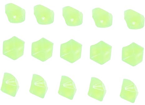 FUNOMOCYA Leuchtende Steine Für Aquarium Und Garten 400 Stück Deko Kies Aus Kunstharz Sicher Zum Spielen Im Dunkeln