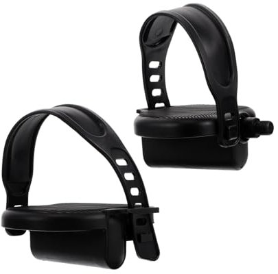 KITANDOVE Faltbare Fitness Pedale Für Heimtrainer Rutschfeste Barfuß Pedale Für Stationäre Fahrräder Robuste Konstruktion Ideal Für Senioren Und Fitnessliebhaber Ergonomisches Design