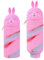 Trousse Silicone Verticale, Kawaii Trousse Porte-Stylo de Table, Lapin Trousse à Crayons Scolaire, Cartoon Trousse Porte-Stylo, Sac de Papeterie de Bureau pour Étudiant Scolaire Cadeaux Rentré