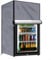 Zoegneer Refrigerator Cover Dust Cover Outdoor Fridge Cover For Protect Against Rain And Moisture Damage For Upright Freezer Beverage Refrigerator(Gray 56 * 58 * 86CM)