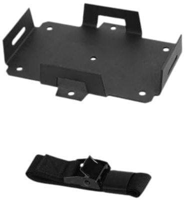 BaotyJie 12V 15AH to 6AH 6V 12AH to 7AH Battery Tray with Holding Down Strap with Screw Holes Adjustable Aluminum for Lawnmower