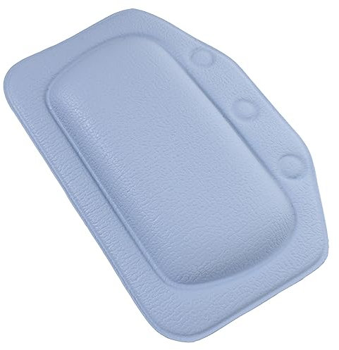 BESPORTBLE Badewannenkissen Rutschfestes Nackenkissen Für Entspannende Bäder – Kopf- Und Nackenstütze Aus Hochwertigem PVC - Komfortable Für Erwachsenen Graues Design