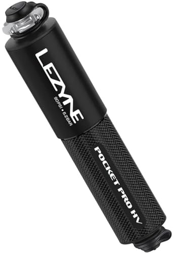 Lezyne Pocket Drive Pro HV-Pumpe, Mattschwarz