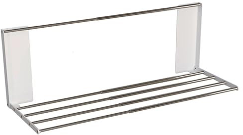 Lpsdssre Estante Magnético para Ropa | Estante Retráctil para,Repisa Magnética Plegable para Lavadora - para Dormitorio, Espacio de Trabajo, Lavandería y