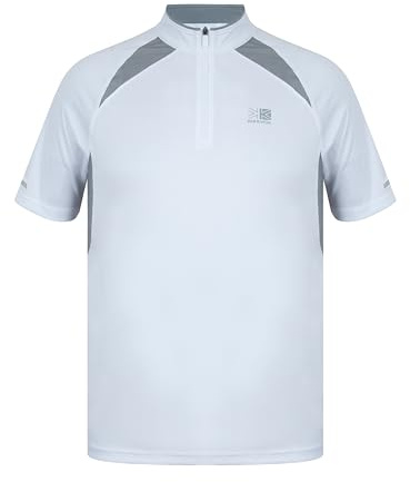 Karrimor Mens Zipped Short Sleeve Performance Running Top