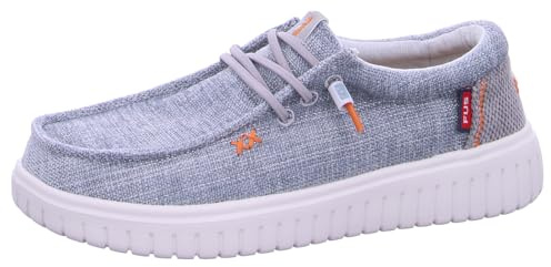 Fusion Leinenschuh Blau in Größe 41