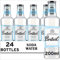 Britvic Refreshing Soda Water - Carbonated Drink - Pack of 24 x 200ml
