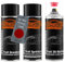 TRISTARcolor Vernice per auto Kit bombolette spray 2K per Alfa Romeo 134B Rosso Competizione Metallic Vernice di fondo vernice di base 2 componenti vernice trasparente