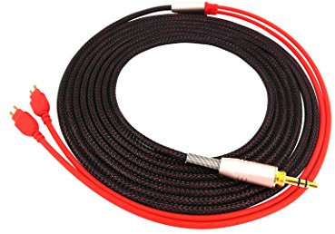 KetDirect Replacement Cable For Sennheiser Headphones HD650, HD600, HD580 HD535, HD545, HD565, HD265 HIFI stereo Audio upgrade Cords 150cm/4.5ft