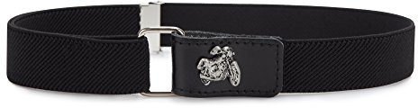 Ladeheid Jungen Gürtel Elastik-Gürtel 1-6 Jahre 34-65 cm P15S (Schwarz/Motorrad)
