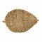 BUTLERS Platztset Blatt Form 50 x 33cm handgefertigt aus Seegras doppelseitig -Leaf- abwaschbares Tischset für den gedeckten Tisch | Platzdeckchen schmutzabweisende Tischmatte