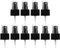 Luxshiny 20 Stücke Kunststoff Flasche Sprühkopf Sprühflasche Kofp Deckel Ersatz Sprühaufsatz für Sprühkugel Sprühflasche Flaschen 18 mm Schwarz