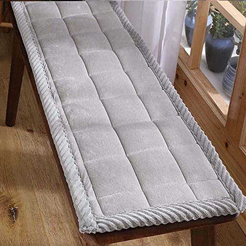 FYUN Erkerfenster-Sitzkissen, Plüsch, 1,5 cm dick, rutschfest, gepolstert, modernes Fensterbank, Sitzkissen für Schuhschrank, Sofa, Schlafzimmer, Wohnzimmer