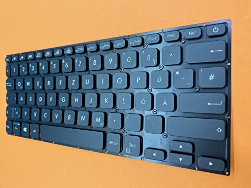 T-ProTek DEUTSCHE-Tastatur Keyboard kompatibel für Asus VivoBook S14 S430FA-EB245T