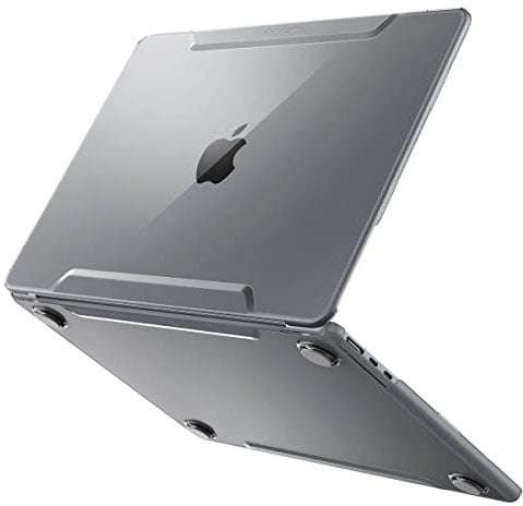 Spigen Cover Thin Fit Compatibile con MacBook Air 13 pollici 2025 M4, MacBook Air 13 pollici 2024 M3 / 2022 M2 A2681 - Trasparente