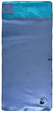 WAVE HAWAII Reisehandtuch 130cm x 80 cm & Strandtuch 180cm x 85 cm | Tres, 100% Baumwolle, hochwertige Qualität, robust, Schlaufe, leicht, Strand, Urlaub, Outdoor, Camping, Vanlife, Festival
