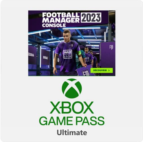 Abonnement Xbox Game Pass Ultimate | 3 Mois | Football Manager est inclus dans l'abonnement | Xbox & Win 10/11 PC - Code jeu à télécharger