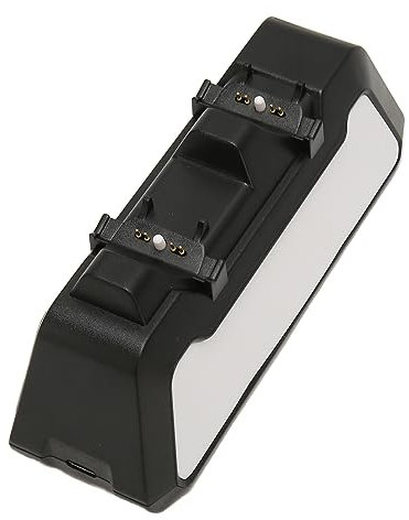 Ladestation für PS5-Controller – Schnellladestation für Zwei Controller mit Ladeanzeige – Schwarz