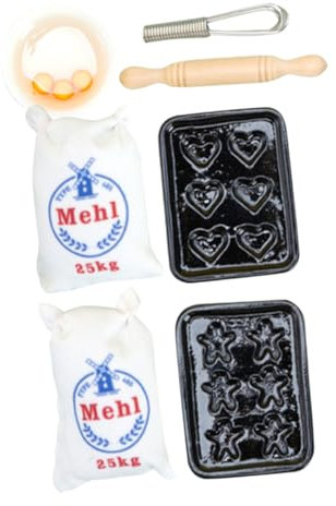 BESTonZON 1 Set Mini Casa Frullino Per Le Uova Giocattolo Decorazione Frusta Ornamento Modelli Piccola Casa Casa Di Bambola Oggetti Di Scena In Miniatura Mini Casa Strumenti Di Cottura