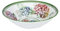 Brandani 51194 CIOTOLA FLORA MELAMINA, cm d 28x9h, decori floreali, delicate ortensie e foglioline, Lavastoviglie, BPA free