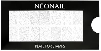 NEONAIL Nail Art Plate for Stamps 30 - Decorazioni Unghie - Piastra per Timbro Stamping Unghie - Nail Art Template Stencil