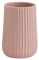 Gedy Marika Porte-Brosse à Dents en céramique, Rose, 8 x 8 x 11,6 cm