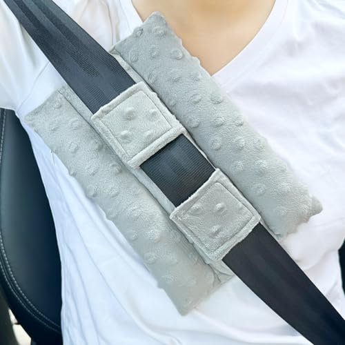 Chemo Port Kissen, Herz-Operationen, Genesungsgeschenke, Herzschrittmacher-Abdeckung, Schutzkissen für Brustkrebspatienten nach Operationen, Minky Dot Hellgrau
