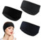 YBCCBY 3PCS Polaire Bandeau de Sport Hiver Sport Bandeau Cache Oreille Bandeau de Sport du Cache-Oreilles Thermique Extensible Cache-Oreilles Bandeau Cache-Oreilles pour l'hiver pour Sports, Fitness