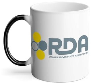 Thermoreagierende Tasse Magische Tasse – RDA Ressource Development Administration Geek Film – 325 ml