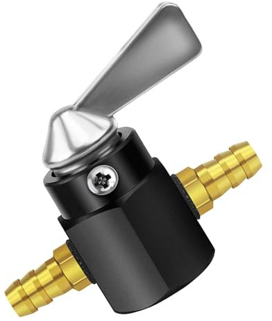 yupeuooe Rubinetto valvola ATV, rubinetto benzina moto - Valvola per moto - Generatore di valvole a prova di perdite, pulsante della valvola Petcock, sostituzione facile da installare per moto ATV