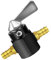 yupeuooe Rubinetto valvola ATV, rubinetto benzina moto - Valvola per moto - Generatore di valvole a prova di perdite, pulsante della valvola Petcock, sostituzione facile da installare per moto ATV