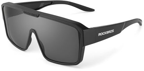 ROCKBROS Fahrradbrille Überbrille Polarisiert Überzieh-Sonnenbrille Outdoor MTB Rennrad Sportbrille für Damen und Herren