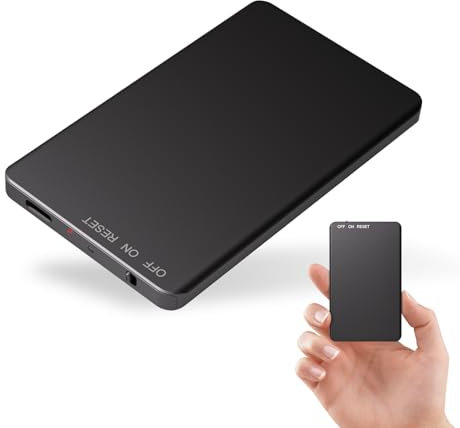 Vivaniir 128Go Enregistreur Vocal Numérique Portable, 300H d'Autonomie Ultra-Longue Appareil d'Enregistrement USB-C avec Reconnaissance Vocale et Réduction de Bruit pour Réunions, Interviews, Cours