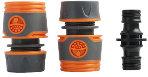 Set Di Giunti Per Tubo Flessibile: Collegamento Rapido Per Teste E Estremità Del Tubo, Compatibile Con Sistemi Standard, Resistente Ai Raggi Uv E Al Gelo, Per Giardinaggio E Agricoltura