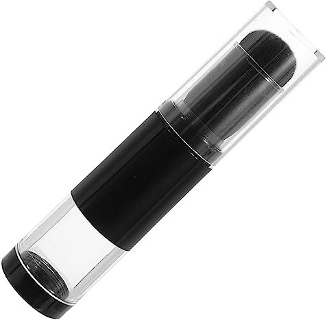 Gatuida Pinceau à Rechargeable pour Maquillage Voyage Pinceau à Fond de Teint et Blush avec Flacon Réutilisable pour et Finition