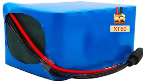 Ebike Batterie 16S2P 60V 20AH Elektrofahrrad Batterie Pack Wiederaufladbarer Elektroroller Akku Schnellladegerät Kit BMS Für 250-1000W E-Bike E-Scooter E-Moto Motor 60V 20Ah,XT60