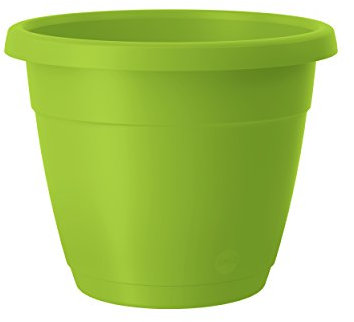 Emsa Blumenkübel für den Innen- und Außenbereich, 200 mm, , Grün, City, 517825