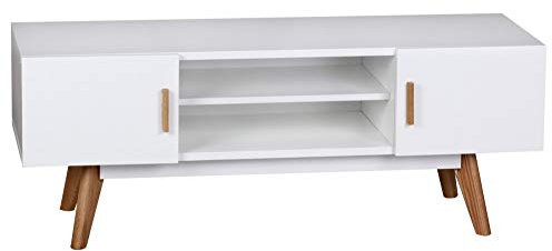 Beauty.Scouts Casa Möbel Collection Sideboard Kommode Luca Massivholz Eiche braun weiß 45x120x42cm Ablagefläche Anrichte modern elegant zeitlos schlicht robust langlebig