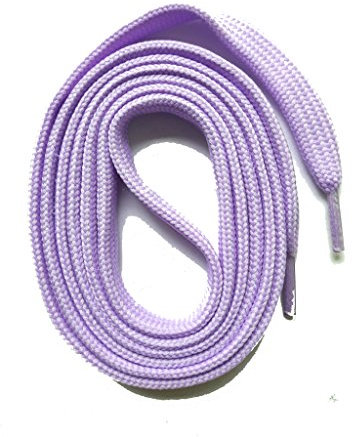 SNORS SCHNÜRSENKEL flach LILA HELL 150cm, reißfest, Made in Germany, universelle Flachsenkel aus Polyester für Sportschuhe Sneaker Turnschuhe und Laufschuhe - ÖkoTex, 6mm breit
